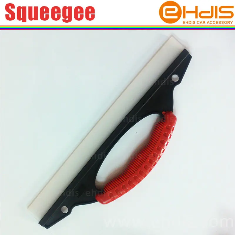 rubber and silicone squeegee with short hand water clean squeegee tools for glass bathroom and car window