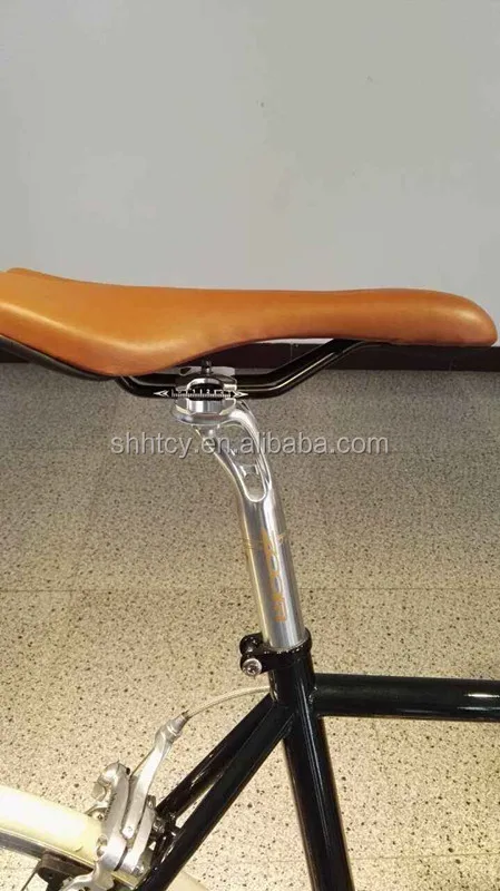 Black fixed gear bicycle City Bike with Dynamo Light Single Speed Disc Brake Steel Bead Pedal