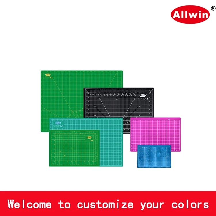 Professional  cutting mat for rotary cutter  factory produce  good price   3 layers pvc a3 cutting mat