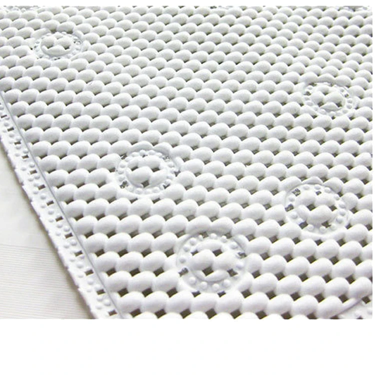 PVC bath mat with suction cups Non slip bathtub mat 36x17