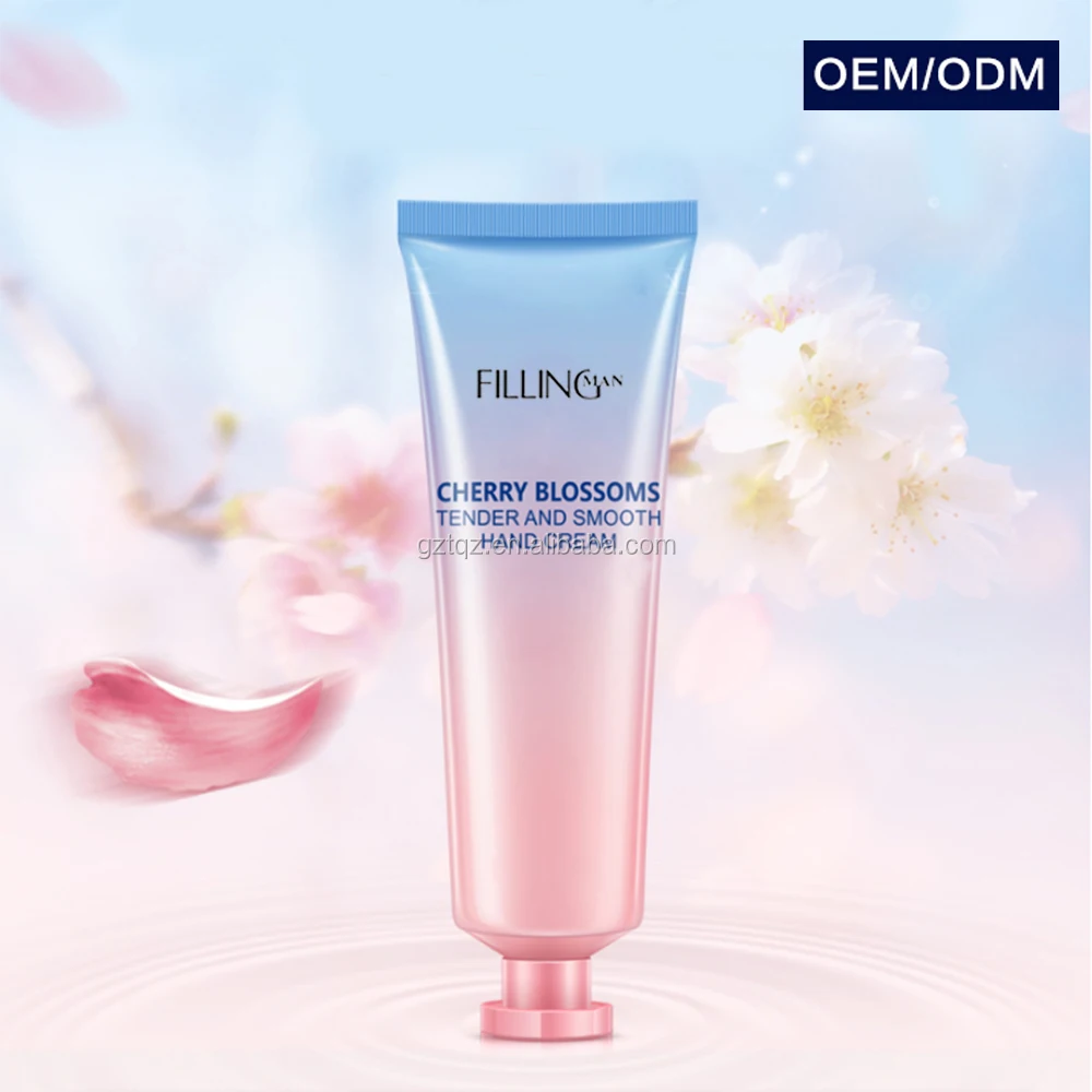 Private Label  Cherry Blossoms Moisturizing Nourishing hand cream lotion