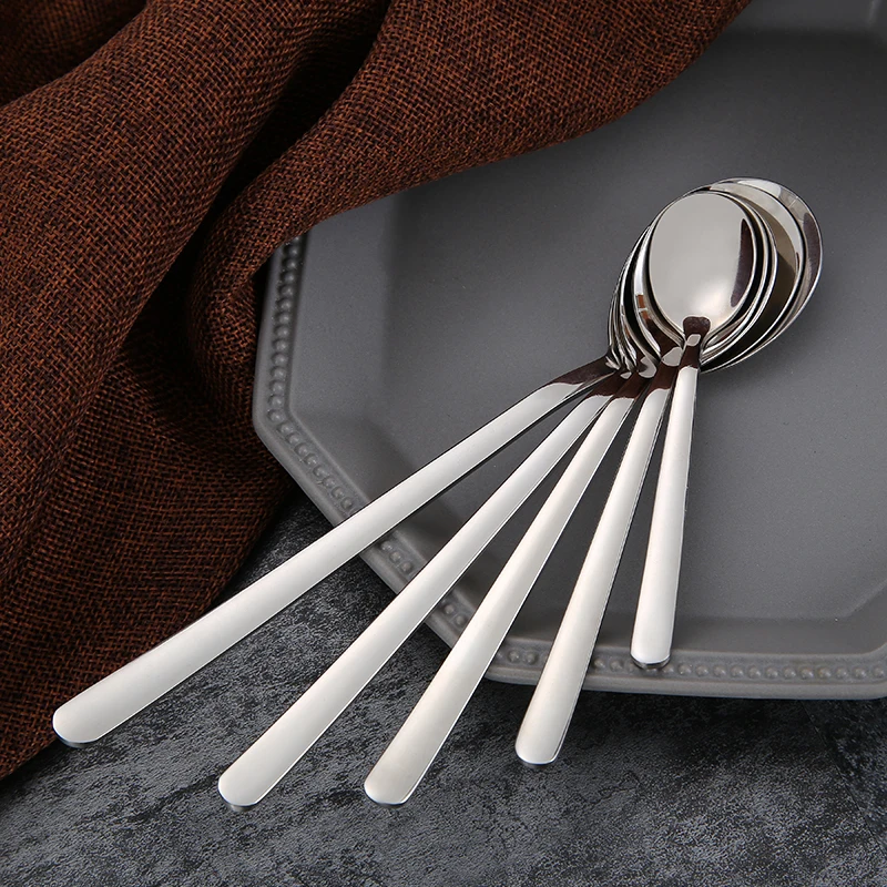 304 Stainless Steel Tea Spoon High Quality,Tea Dessert Spoon Set,Spoons With Logo