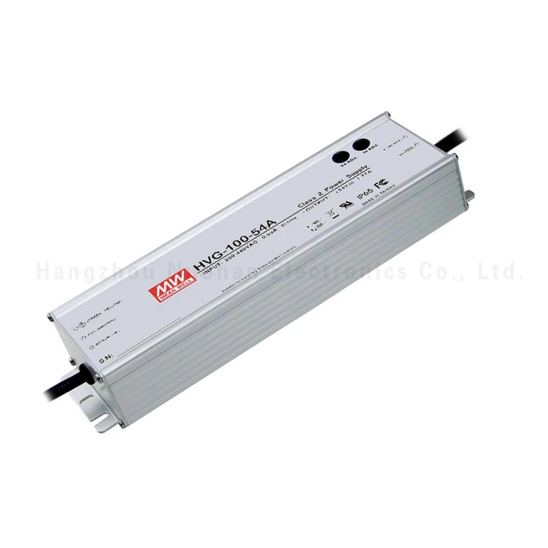Mean well high efficiency led power supply HVG-100-24D 100w dimmable led driver with PFC function