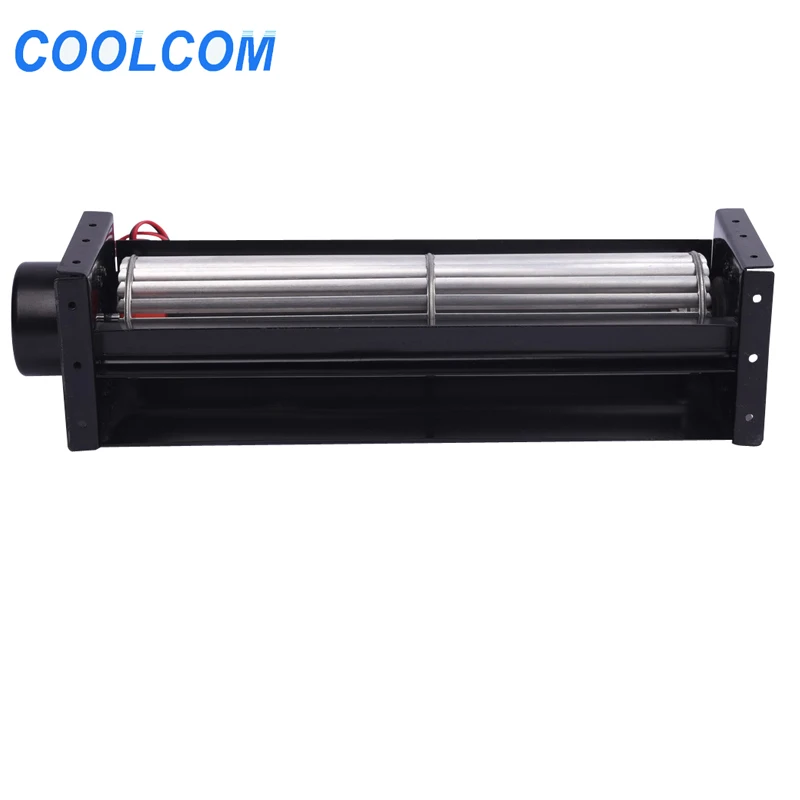 COOLCOM dc cross flow air ventilation cooling fan compatible with high operating temperature application for home appliance