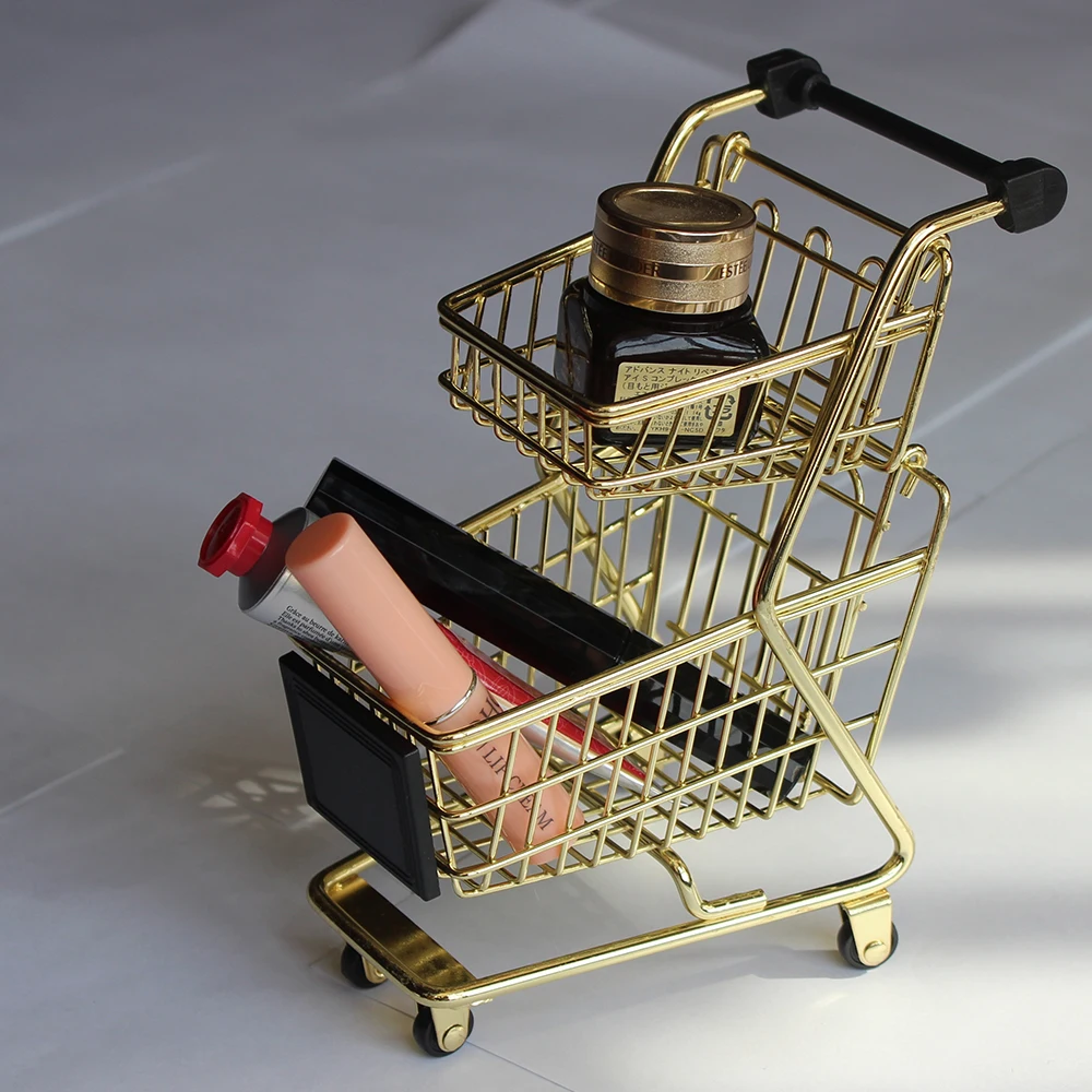 mini desk shopping trolley shopping cart toy shopping carts