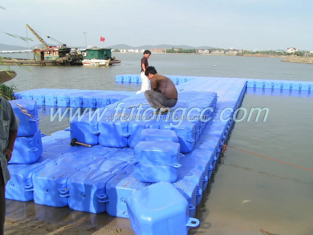 modular floating dock plastic pontoon cubes