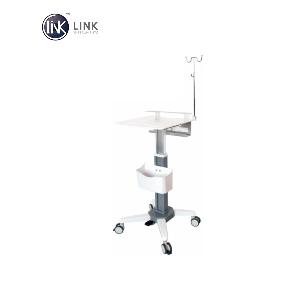 Ergonomic design flexible to use medical laptop cart