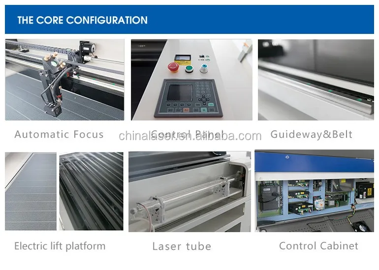 100w Reci co2 pvc card printer and laser cutter 1390