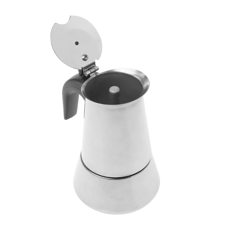 High Quality Espresso Coffee Maker Stainless Steel Moka Pot Extractor Percolator Stove Home Kichen Appliance Coffee Maker