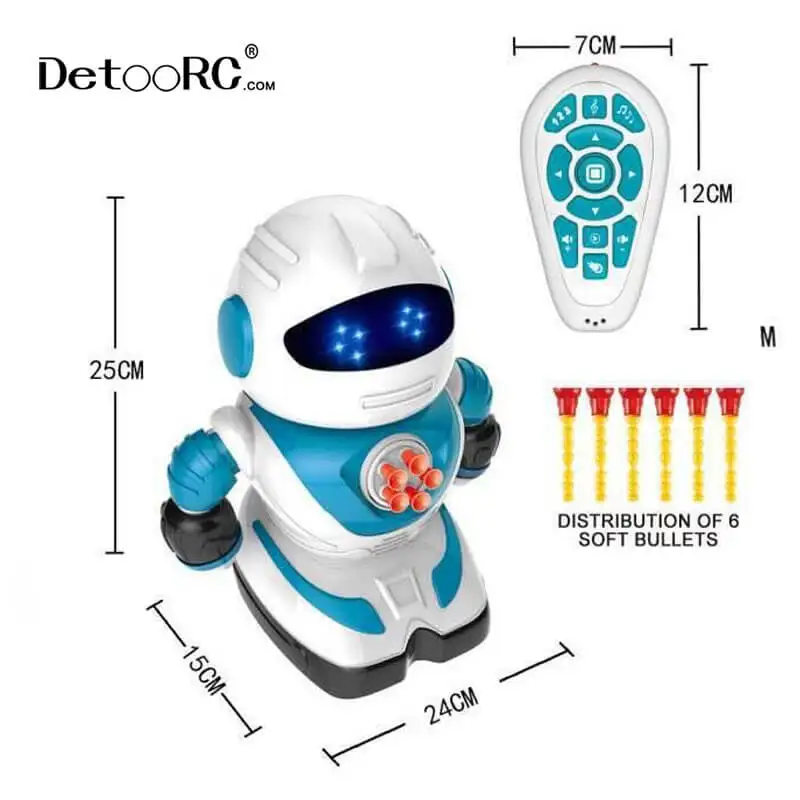 Detoo Kit Diy Education Robot Toy Mini Remote Control Intelligent RC Robert