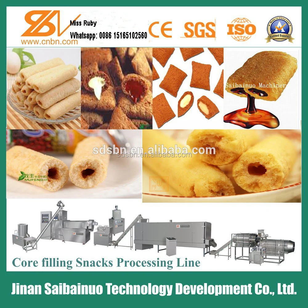 Chocolate Core Filled Snacks Machinery