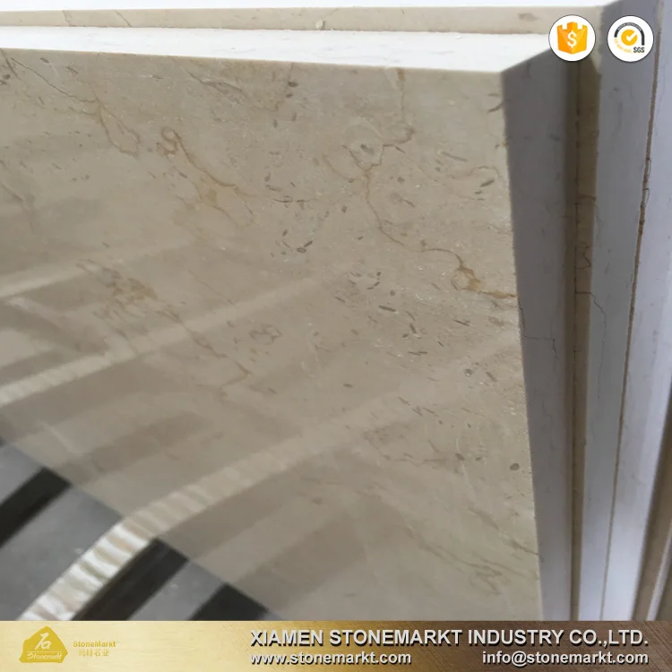 Полированный новый бежевый мрамор StoneMarkt Crema Marfil