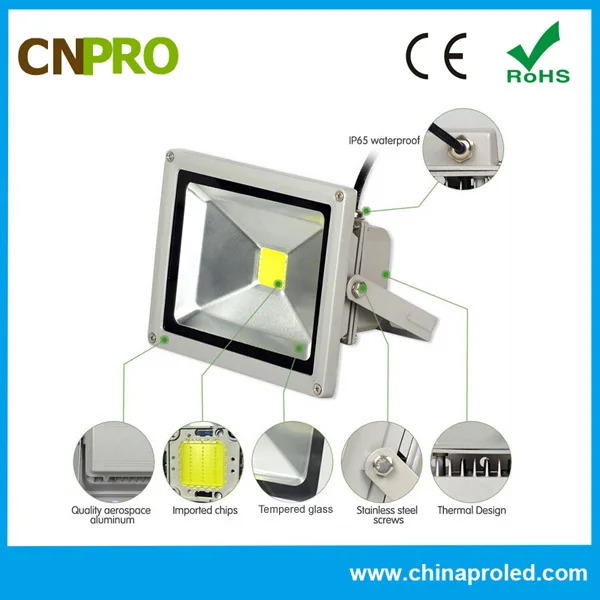 Открытый высокое качество проекта version50w светодиодный прожектор AC85-265V 2 года гарантии