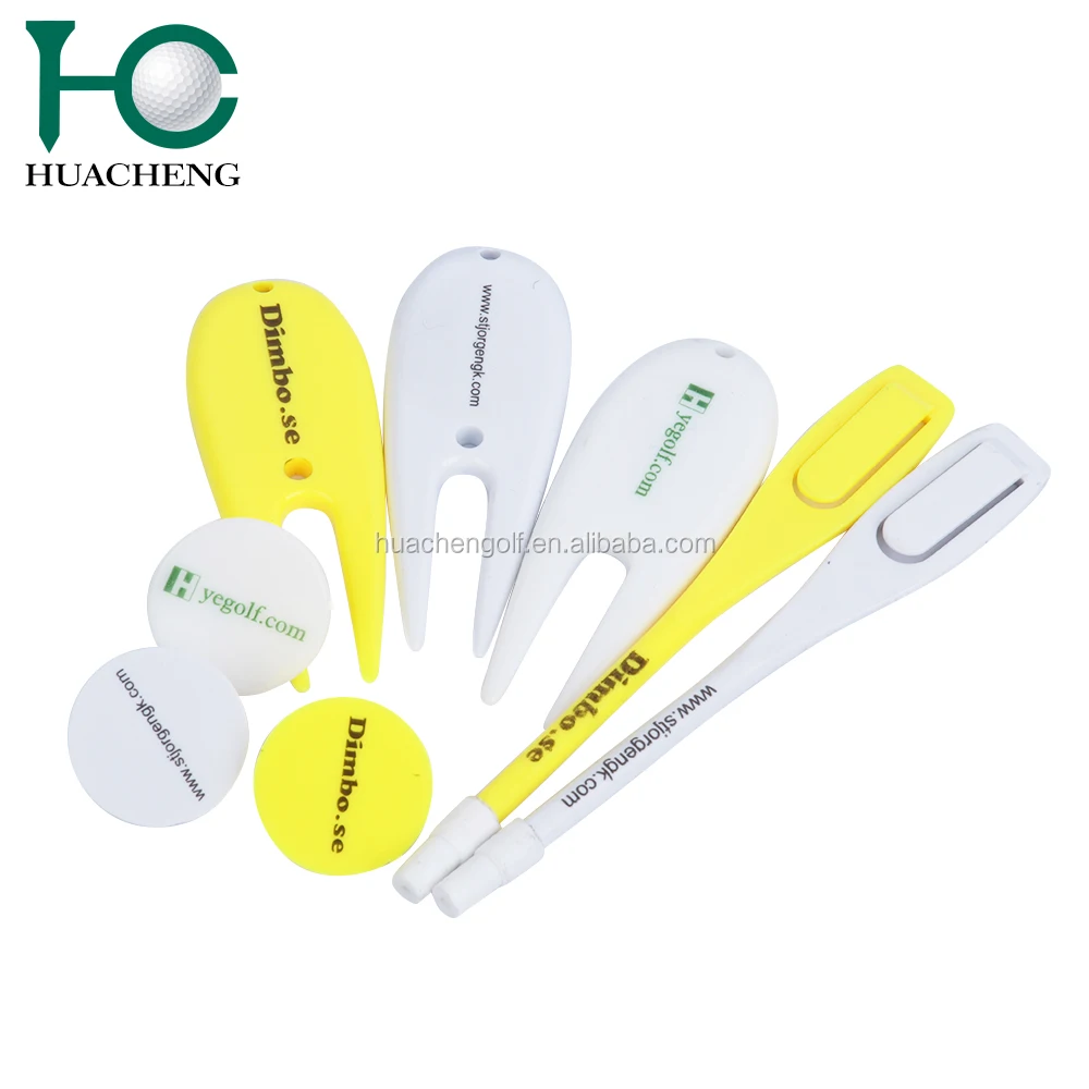 golf sets golf accessories tees ball markers golf pencils divot tools