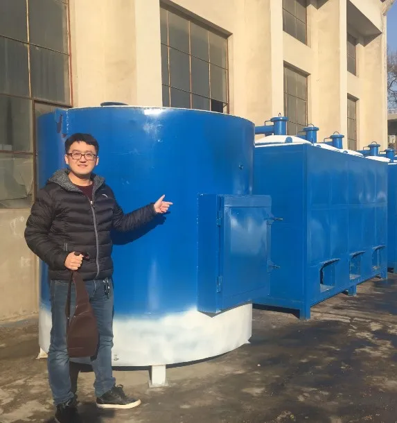 Карбоновая печь с кокосовым покрытием большой емкости/карбонизирующая печь из углеродного волокна