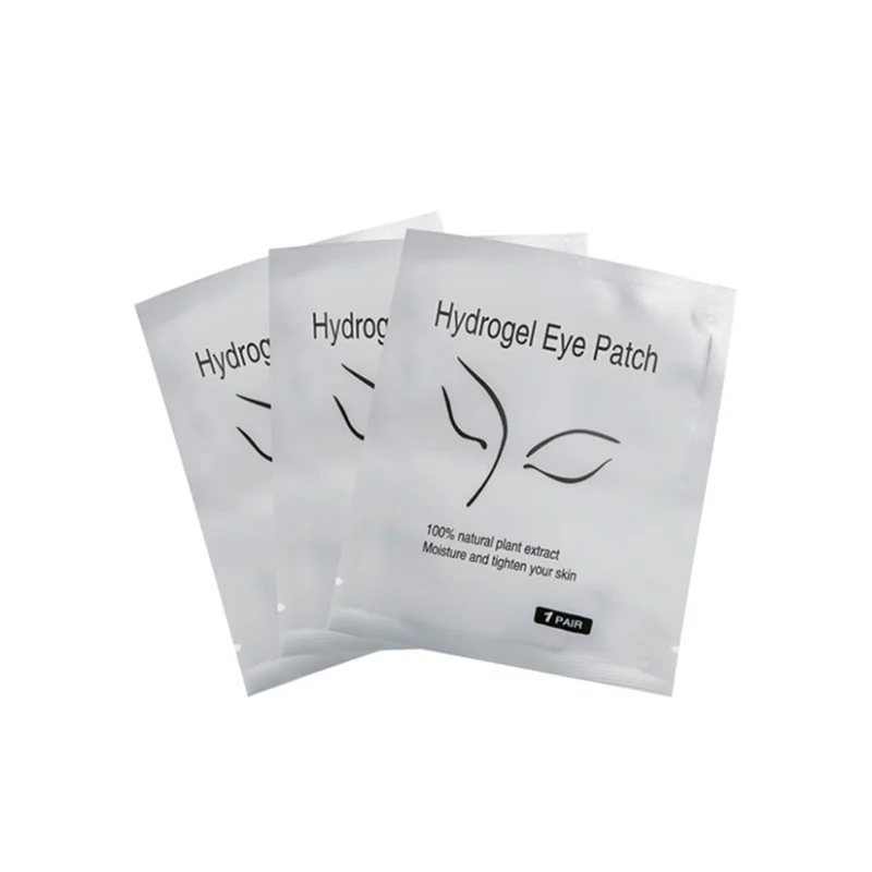 Comfy Curved Shape Lint Free Gel Under Eye Pad Patch For Eyelash Extension