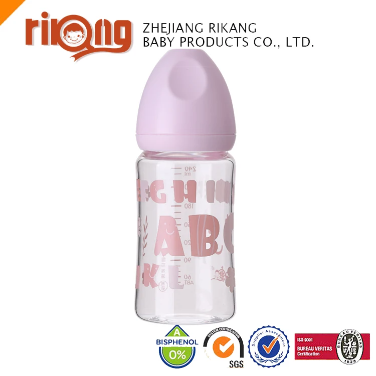 Manufacturer Wholesale Baby Feeding Baby Sipper Bottles RK-3052