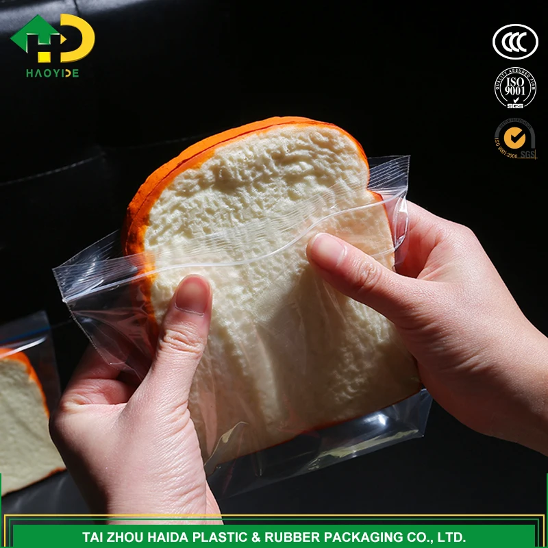 
Different sizes LDPE Sandwich bread bags 