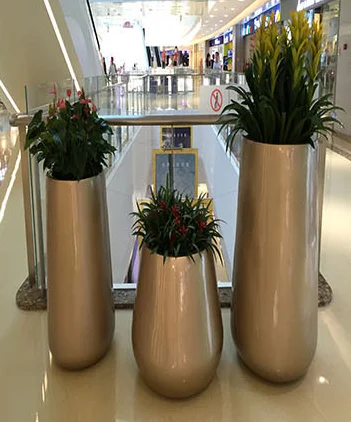 Novel design rust corten steel flower pot
