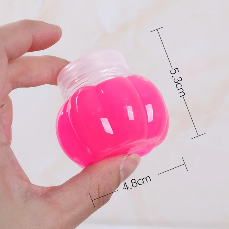 Magic Crazy Halloween Pumpkin Water Orange Slime Toy For Kids