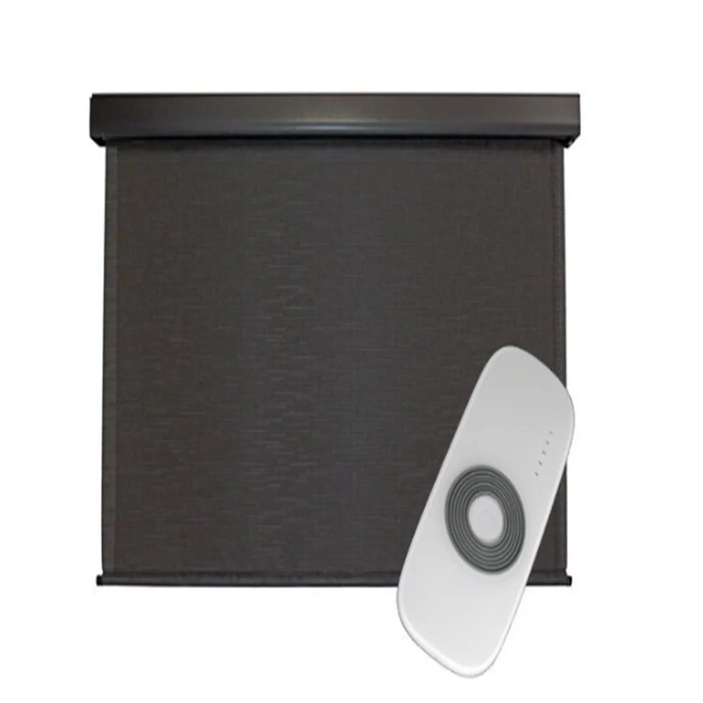 Office curtains and blinds thermal blackout roller blinds with blind cover