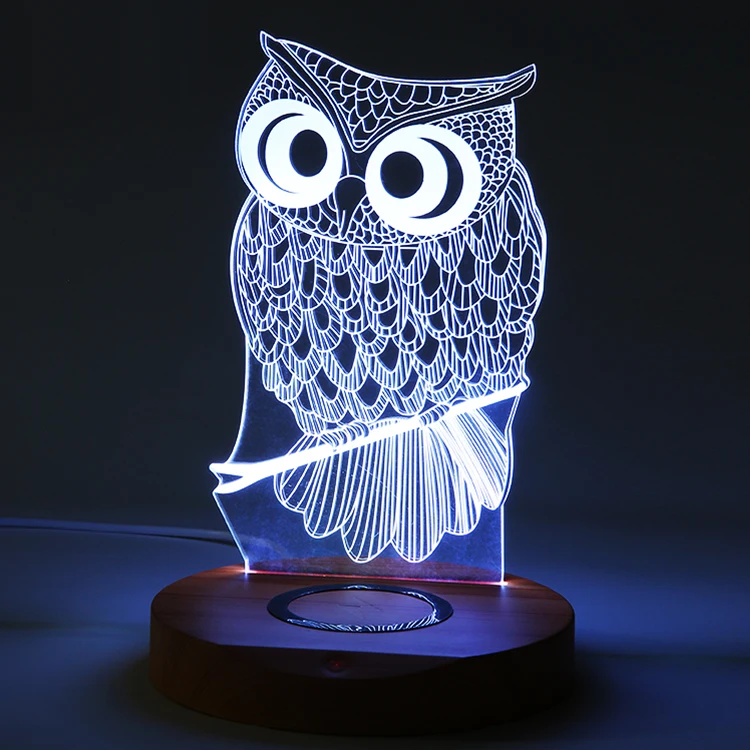 
New Technology Wireless Charging Pad Night Light Wireless Charger 