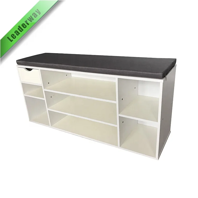 Chang Room  wooden shoe cabinet  storage  organizer bench