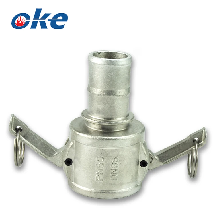 Okefire Mortar Hose Female Coupling With Collar