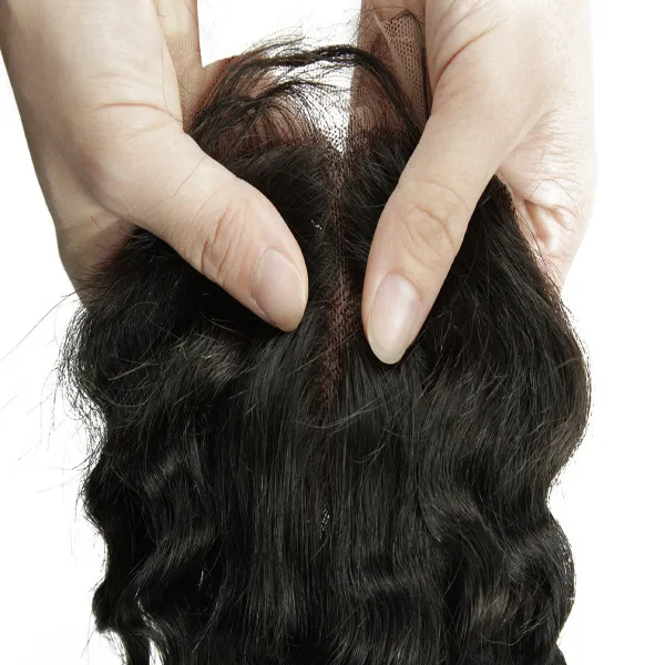  Бесплатная доставка оптовая продажа бразильские натуральные пучки волос с кружевной застежкой