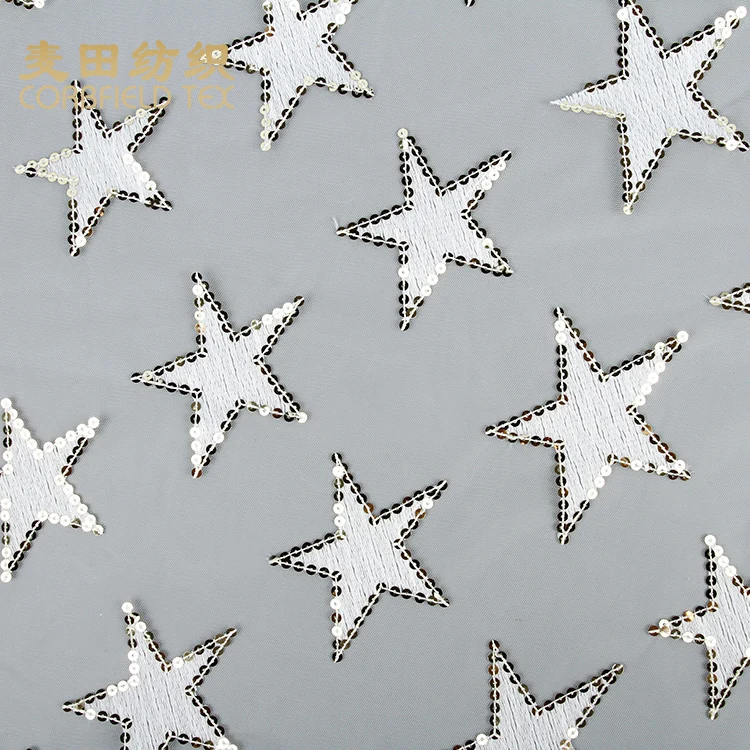 Best Selling High Quality China Textile Lace Fabric Supplier Embroidery