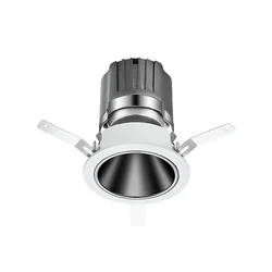 LED Cob Light CRI90 IP44 Dimmable Adjustable Recessed Downlight