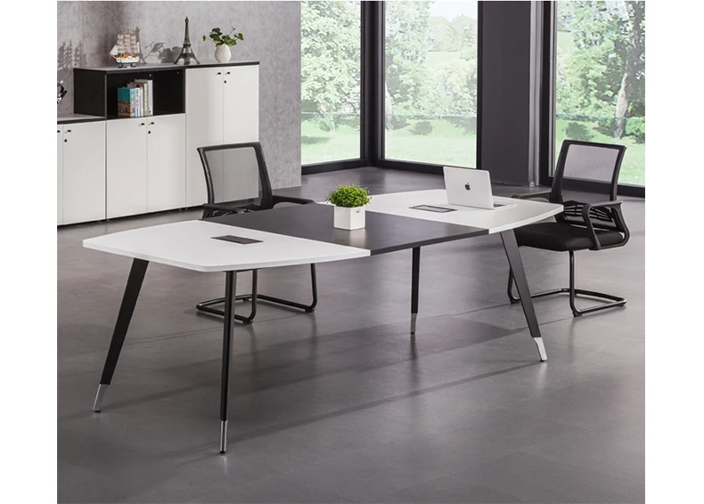 
High Quality Fashionable 10 Person Office Meeting Room Table Simple Design Conference Table 