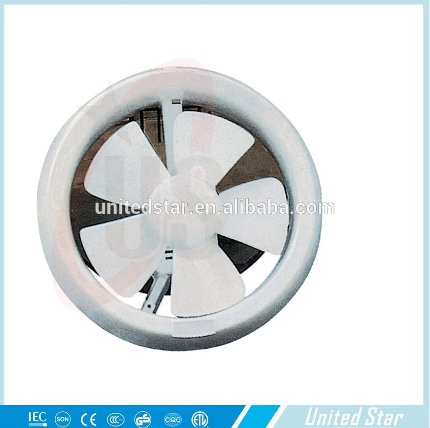 Home Using Plastic Body 3 Blade 12 Inch Wall Mounted Exhaust Fan