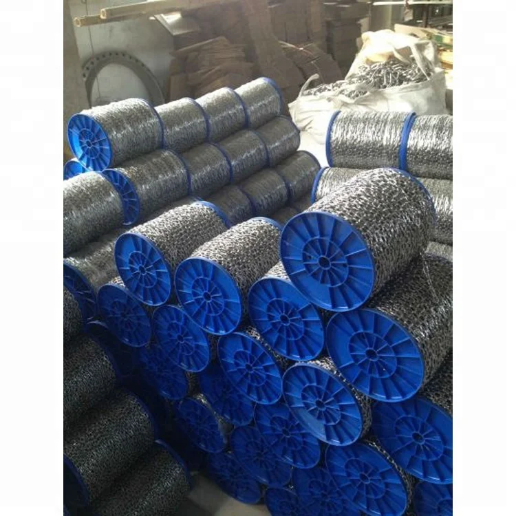 Galvanized Ship Stud Link Anchor Chain cadena de oro 14k