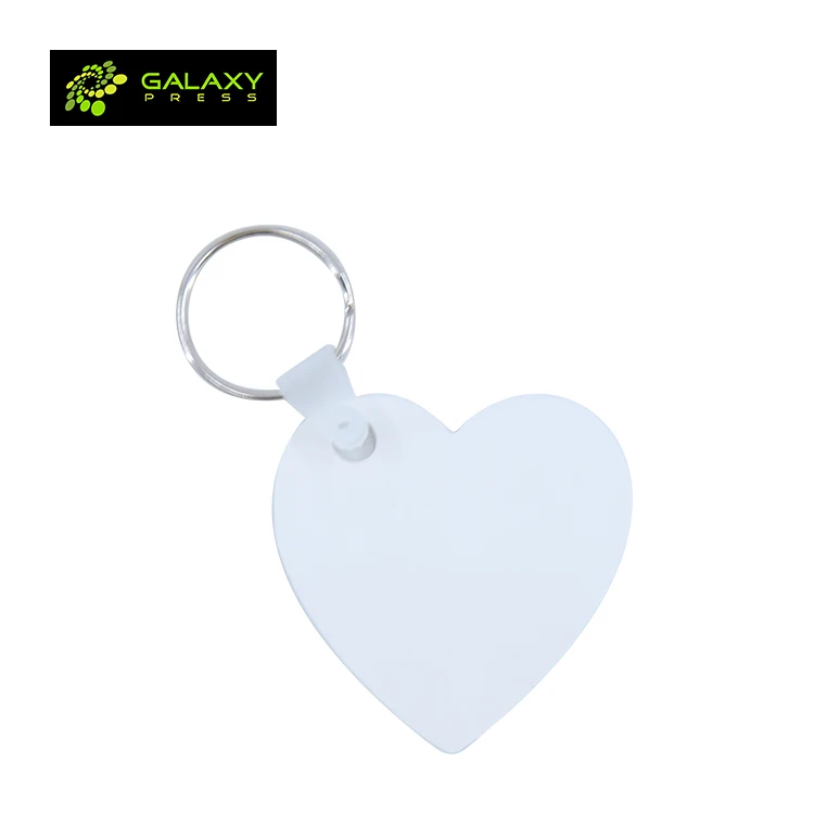 Newest material coming! DIY Blank Sublimation HPP Board Keychain for Sublimation