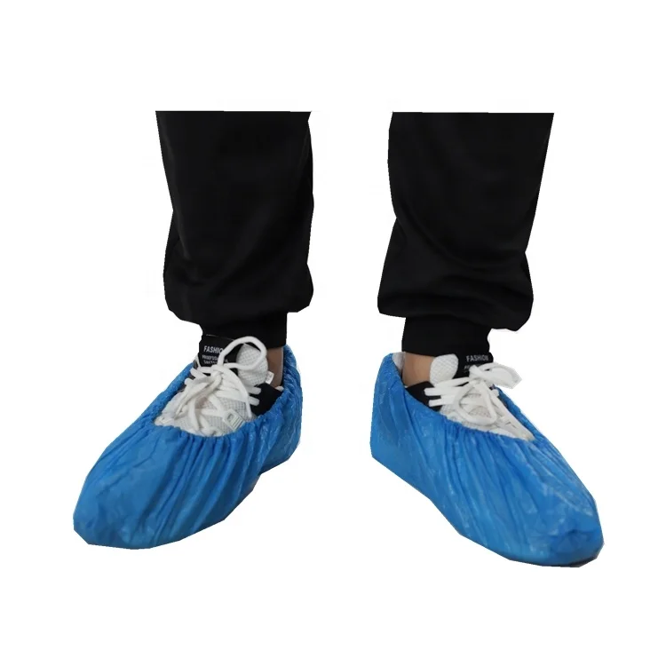 
Green CPE Disposable shoe cover 