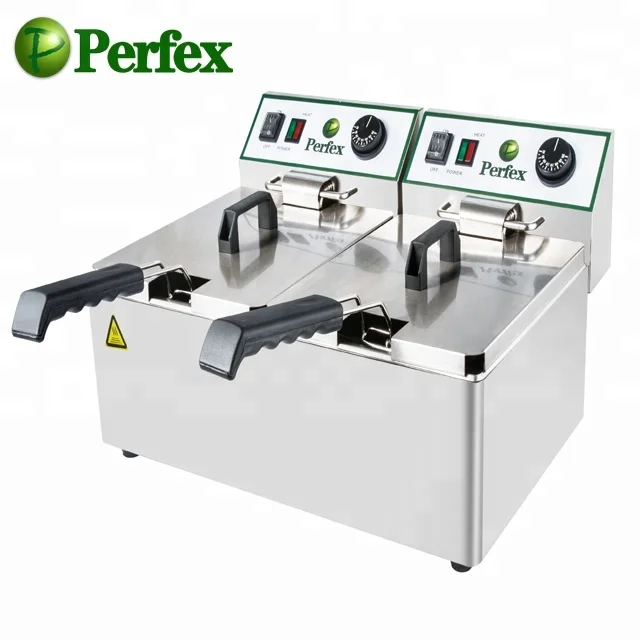 Electric Fryer chips fryer commercial using for chicken potato chips perfex EF-4L