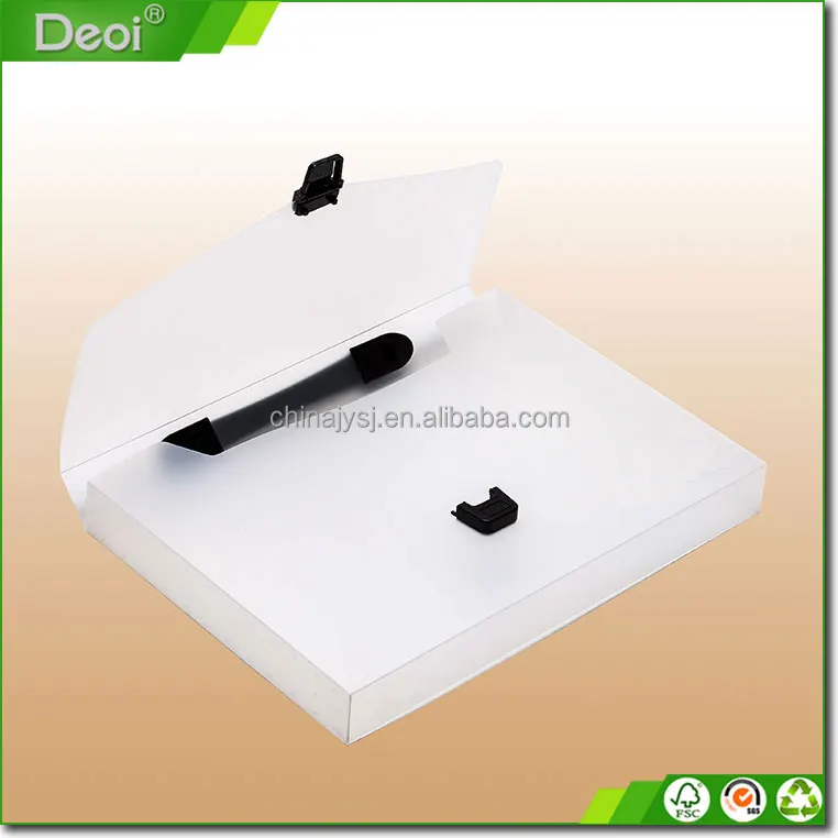 
Customized A3 A4 A5 Eco-friendly PP plastic file carry case with any logo printing 