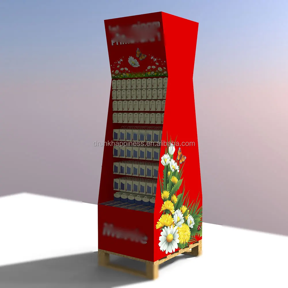 
CCNB Floor Display Racks with Hooks 