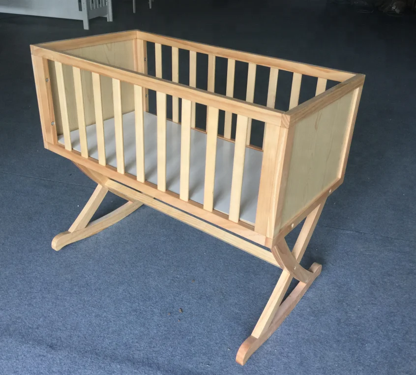 
Cradle/ Wooden swinging baby crib/rocking crib 