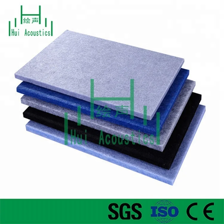 Acoustical Grid Ceiling Polyester Fiber Acoustic Panel Ceiling Panels