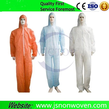 pp spunbonded nonwoven clothes for protective clothes