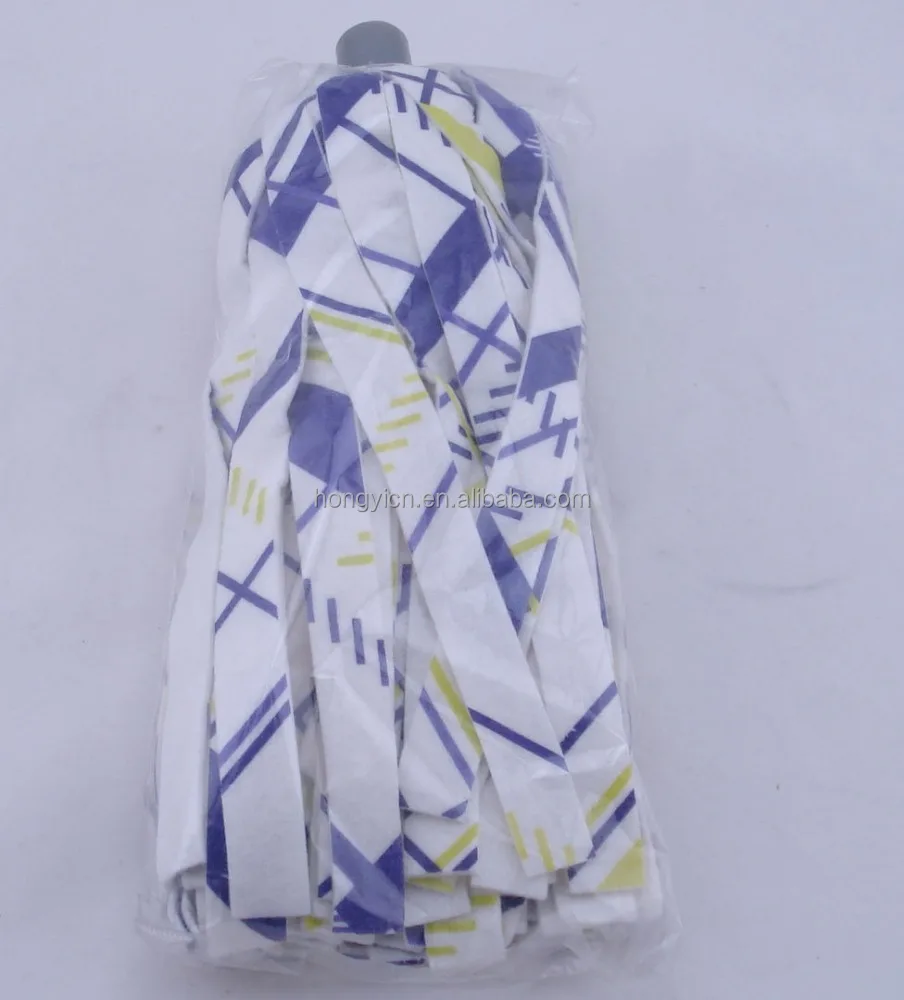 New design Simpleness nonwoven fiber wet mop top