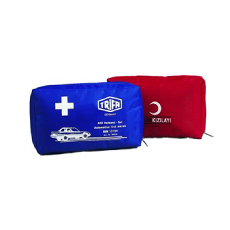 
auto safety first aid kit DIN standard emergency first aid bag DIN13164 auto safety first aid kit Personal Safety Kit 