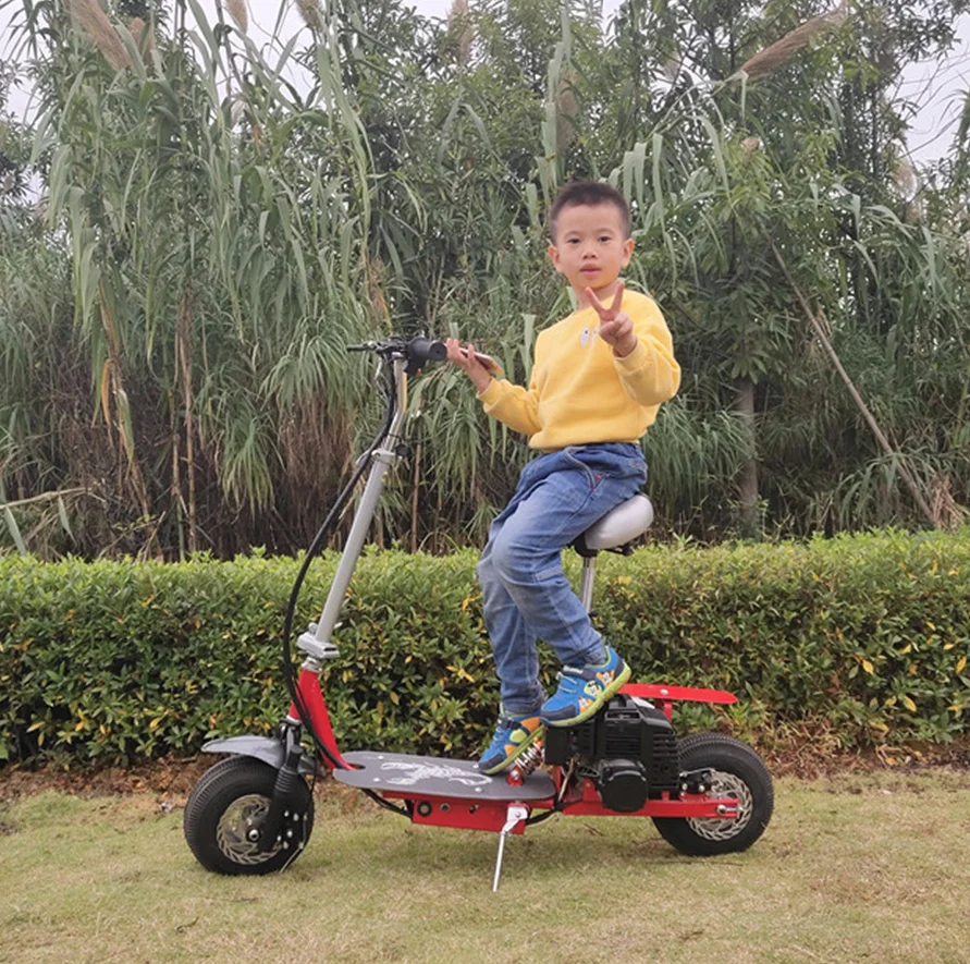 
 50cc, стильный бензоскутер, с мощностью 2 такта с сертификатом EPA  