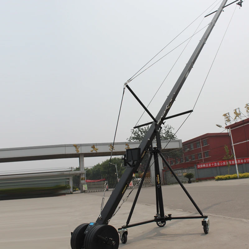6m small HD camera shooting telescopic rocker arm camera jib