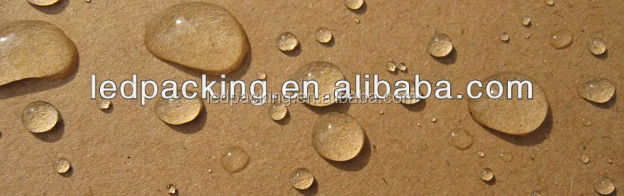 Waterproof box plastic outdoor carton display carton for milk paper