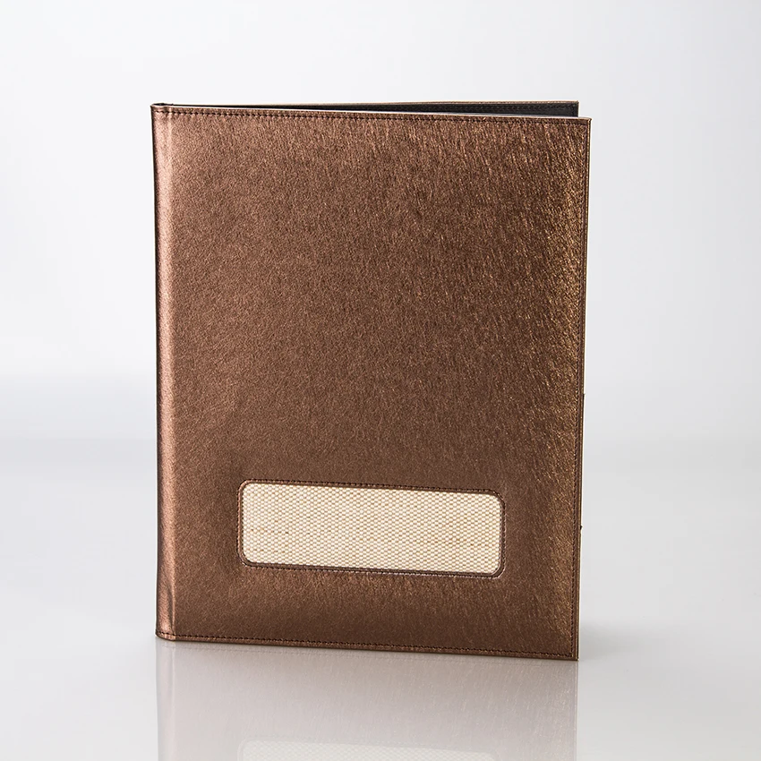 High Quality Genuine Leather/PU Leather Restaurant Menu& Table Menu Folder& Menu Folder