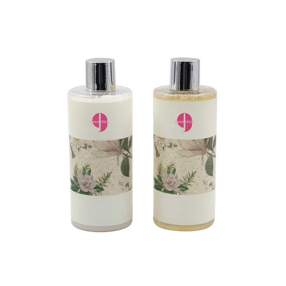 Luxury high quality hotel shower gel private label