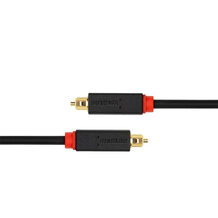 Toslink Gold plated connector audio 0ptical RG6 Coaxial Cable
